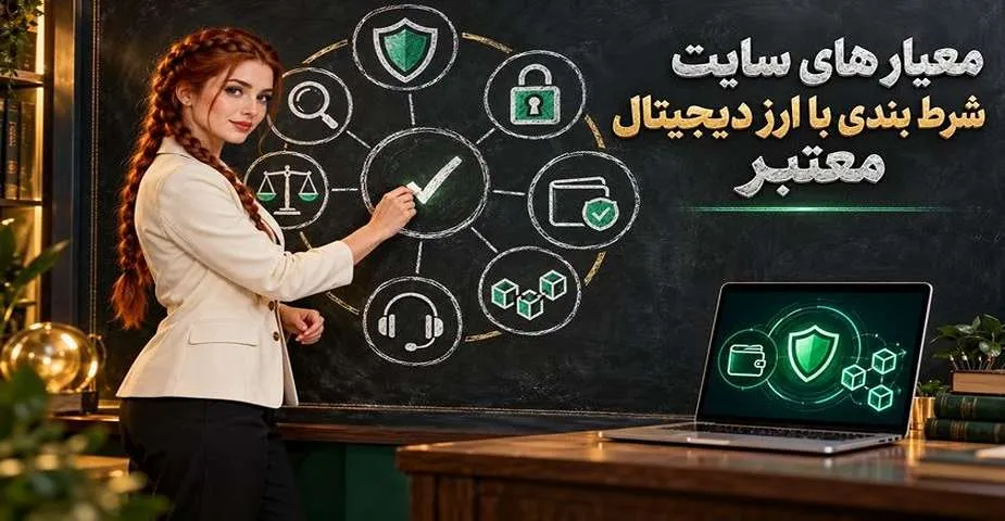 معیار های سایت شرط بندی با ارز دیجیتال معتبر