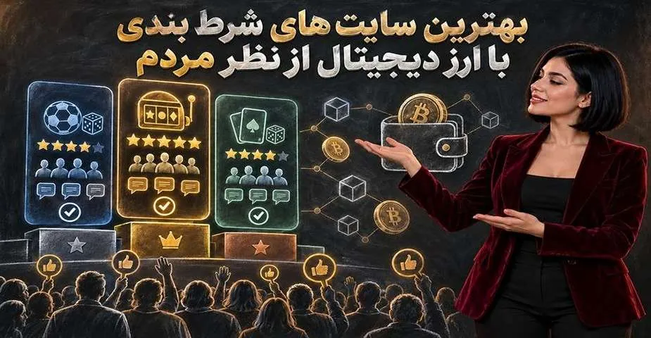 بهترین سایت های شرط بندی با ارز دیجیتال از نظر مردم