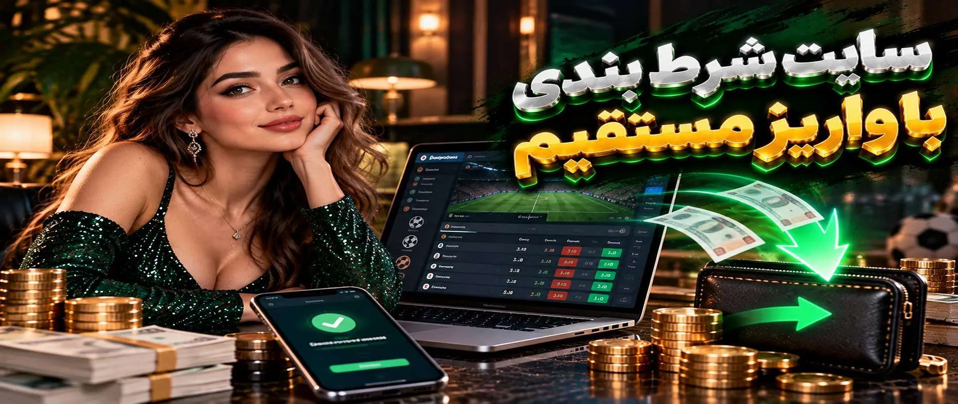 سایت شرط بندی با واریز مستقیم بانکی | محبوبترین سایت ها با آبدیت (فروردین ۱۴۰۵)
